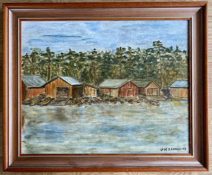Kunstnik Laakso maal, 1993, 50x40cm (1 foto / 5)