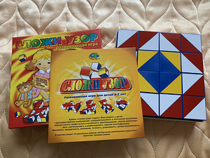 Новая развивающая игра “Сложи узор» (2 фото из 3)