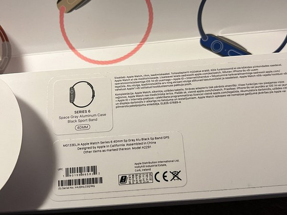 Apple watch 6, 40mm