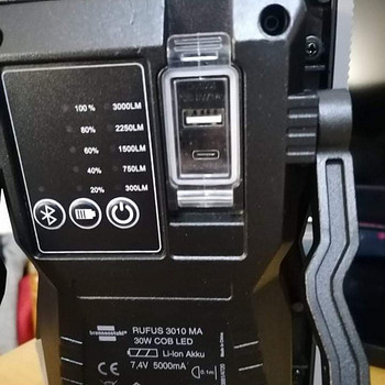 Töövalgusti LED RUFUS 3010 MA laetav/Bluetooth