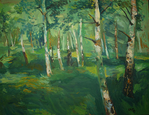 Autori töö. Õlimaal 70 x 55. (2 foto / 3)