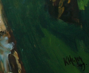 Autori töö. Õlimaal 70 x 55. (3 foto / 3)