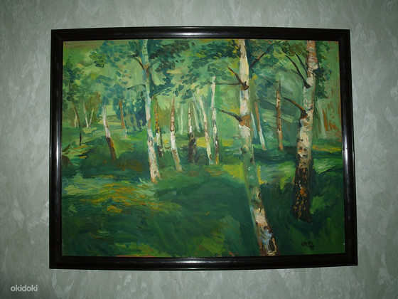Autori töö. Õlimaal 70 x 55.