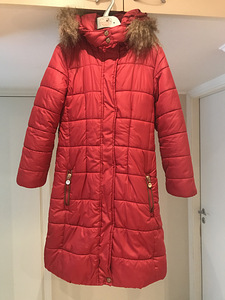 Talvemantel tüdrukutele Mayoral (punane) 128 cm (1 foto / 2)