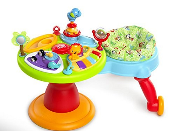 BRIGHT STARTS Центр активности 3-в-1 Around We Go как новый
