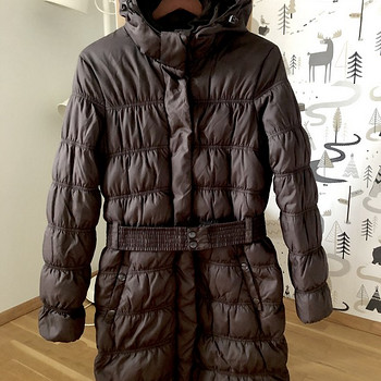 Достойное пуховое пальто Mango (L)