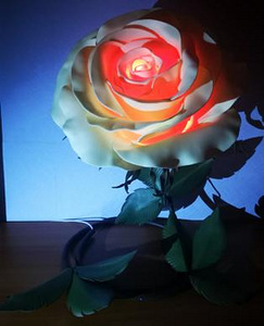 EKSKLUSIIVNE DISAINLAMP PEHME KOLLANE ROOS (4 foto / 8)