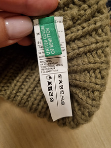 Шапка Benetton красивая детская (2 фото из 3)