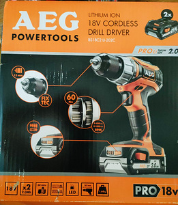 Новый шуруповёрт AEG 18V (1 фото из 2)