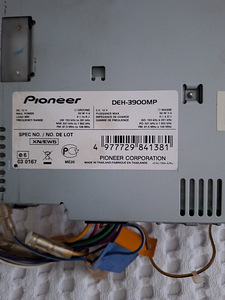 Autoraadio Pioneer DEH3900MP (2 foto / 4)