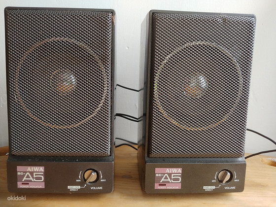 AIWA SC-A5 acoustic suspension speaker system for Walkman