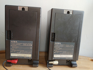 AIWA SC-A5 acoustic suspension speaker system for Walkman (6 foto / 6)