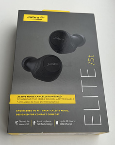 Jabra Elite 75t Wireless Black/Titanium Black/Gold Beige (1 фото из 6)