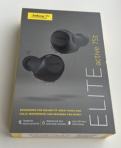 Jabra Elite Active 75t Wireless Grey/Mint (1 foto / 4)