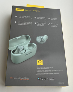 Jabra Elite Active 75t Wireless Grey/Mint (4 foto / 4)