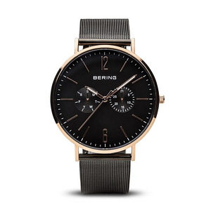 Золотые-черные мужские часы Bering (1 фото из 4)