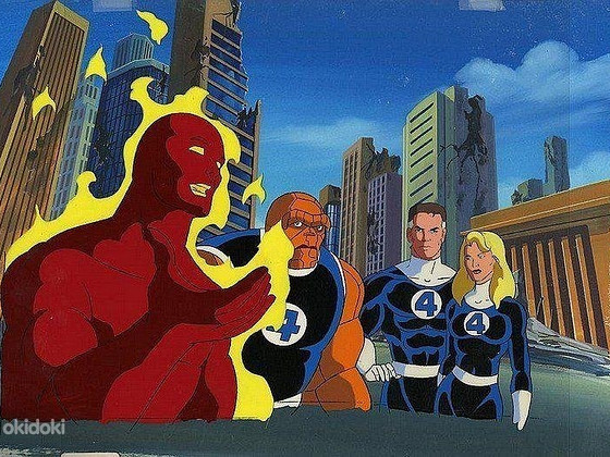 Marvel Фантастическая четверка DVD сезон 1 и 2