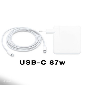 Apple Magsafe 87w analoog laadija + usb c kaabel