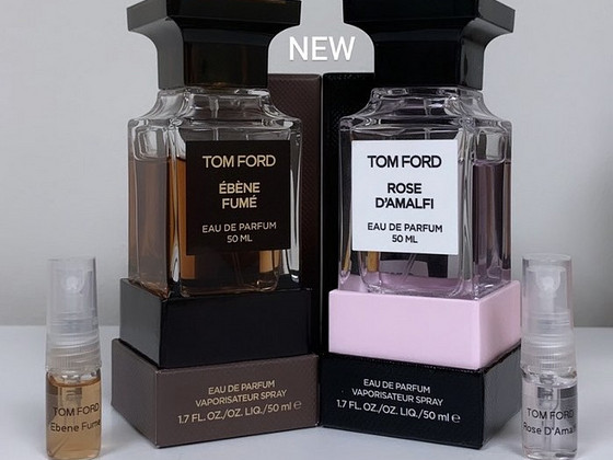Tom Ford Ébène Fumé, Tom Ford Rose D’Amalfi