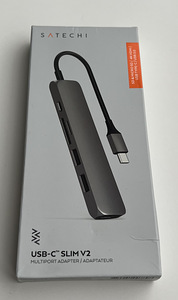Satechi SLIM ALUMINUM TYPE-C MULTI-PORT ADAPTER V2 (1 foto / 2)