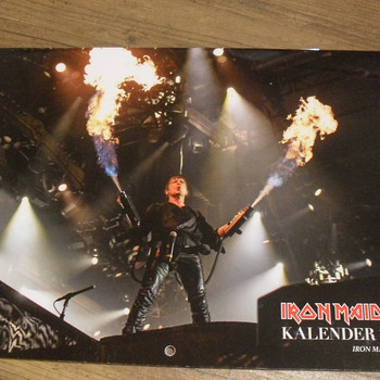 Настенный календарь Iron Maiden на 2022 год
