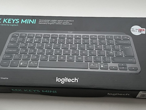 Logitech MX Keys Mini (SWE) , Grafiit