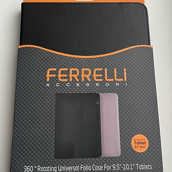 Ferrelli 360 Rotating Universal Folio Case 9.5 -10.1 "