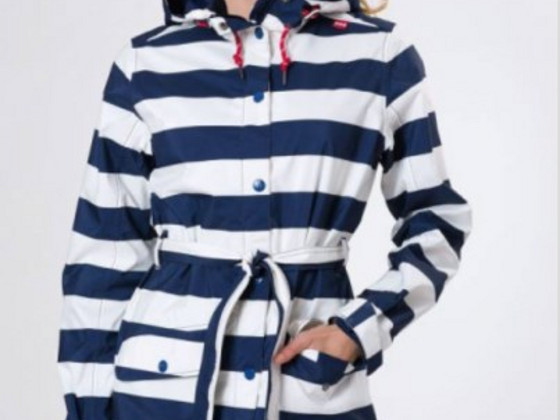 Пальто Helly Hansen в полоску