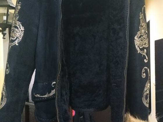 Женская замшевая куртка Naiste seemisnahast jakk