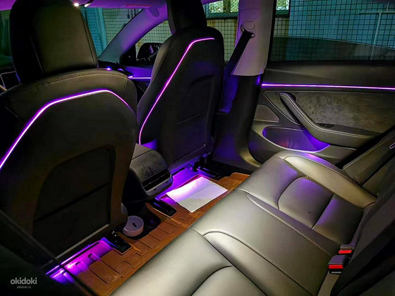 Ambient Lighting - мягкая окружающая подсветка салона