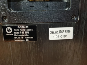 DLS R66BMF HiFi põranda külarid (4 foto / 8)