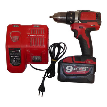 Akutrell Milwaukee M18 BLDD + Aku 9.0Ah + Laadija