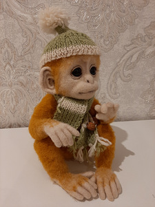 Интерьерные игрушки - обезьяна (3 фото из 3)