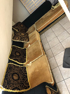 Угловой диван + кресло (1 фото из 4)