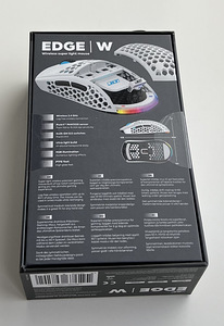 JLT Edge Wireless Super Light Mouse Black / White (6 фото из 8)