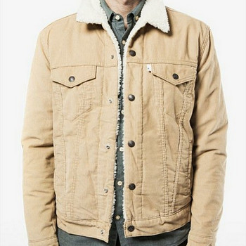 Levis оригинальные джинсовые куртки (бежевые и черные)