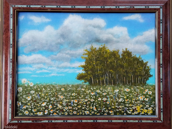 Glezna "Mākoņi" eļļa, audekls 40*50