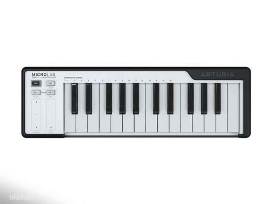 Компактный USB-MIDI-контроллер arturia MicroLab