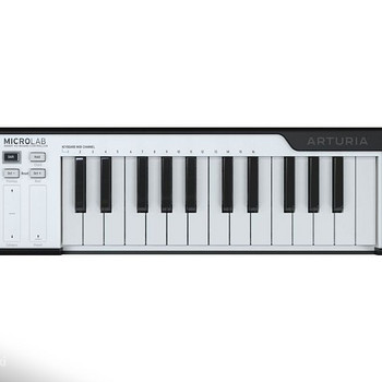 Компактный USB-MIDI-контроллер arturia MicroLab