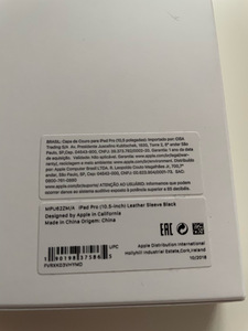 Kaitseümbris Apple iPad Pro 10.5 Leather Sleeve Black (3 foto / 5)