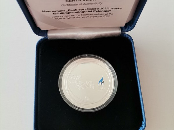 Eesti kollektsiooni mündid.