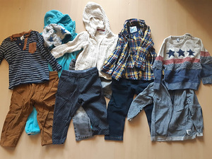 Riided poisile suurus 80-86 Zara, Next, Mothercare (1 foto / 1)