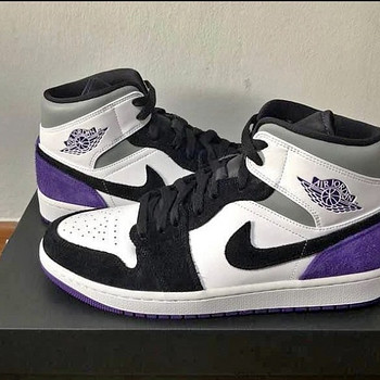 Jordan 1 mid se purple
