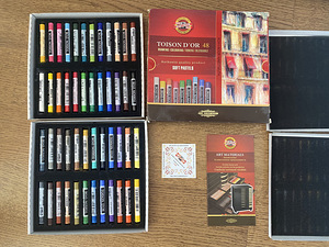 Proffesionaalne Pehme Pasteel KOH-I-NOOR TOISON D'OR 48 tk. (2 foto / 3)