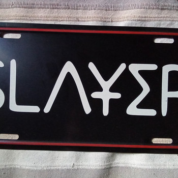 USA auto nr Slayer logoga