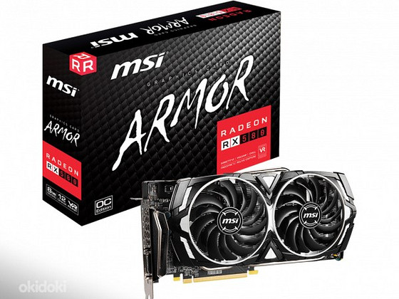 Видеокарта MSI RX 580 4gb