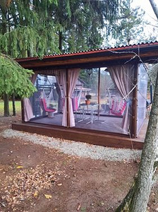 Pehmed aknad verandadele ja terrassidele (2 foto / 2)