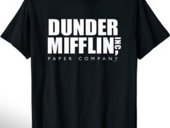 The Office Dunder Mifflin Paper Company Inc. T-särgid S ja M