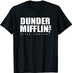 The Office Dunder Mifflin Paper Company Inc. T-särgid S ja M (1 foto / 1)