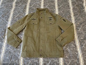 New 2020 Casual Army Military Jacket, size M (1 фото из 3)